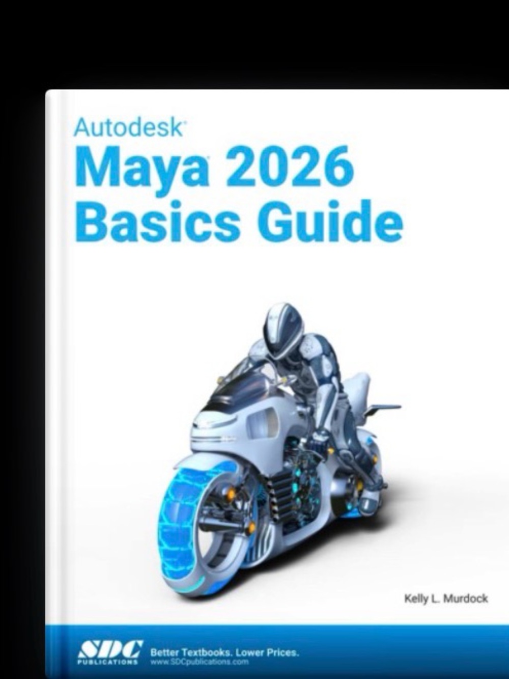 Autodesk Maya 2026 Basics Guide - Blue & White Cover